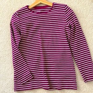 Talbots long sleeve knit top